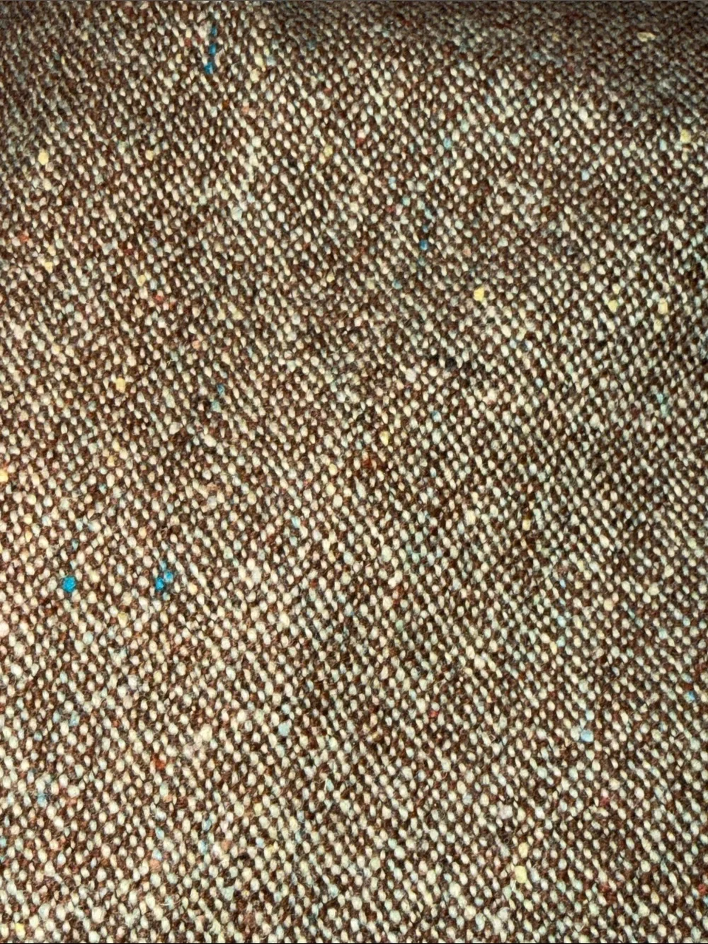 J. Crew Brown Tweed Fringe Pencil Skirt